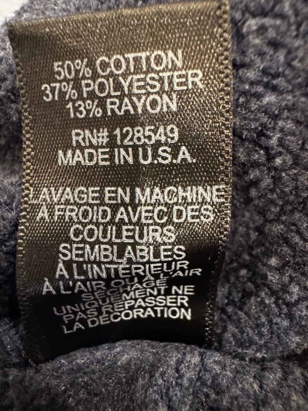 Aviator Nation 5 Stripe Hoodie in Navy - Medium - Excellent Condition. Cozy! - Picture 14 of 14